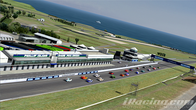 Phillip Island iRacing bring Phillip Island to their racing service
