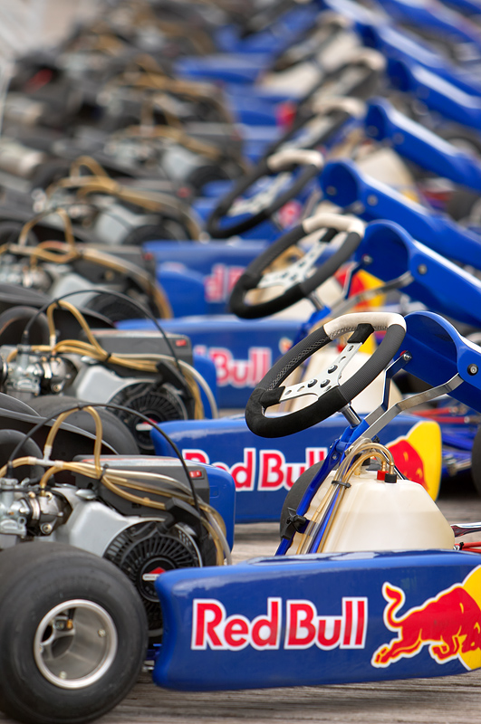 red bull go kart racing